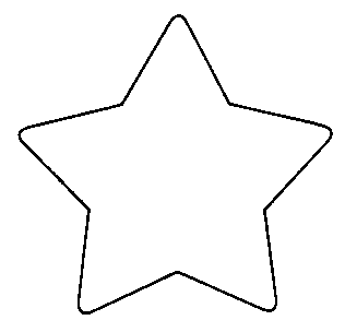 Five (5) Point Star Pattern