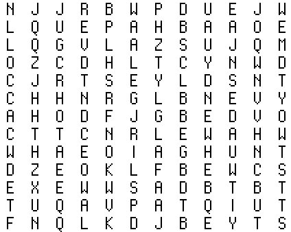 wordsearch puzzle
